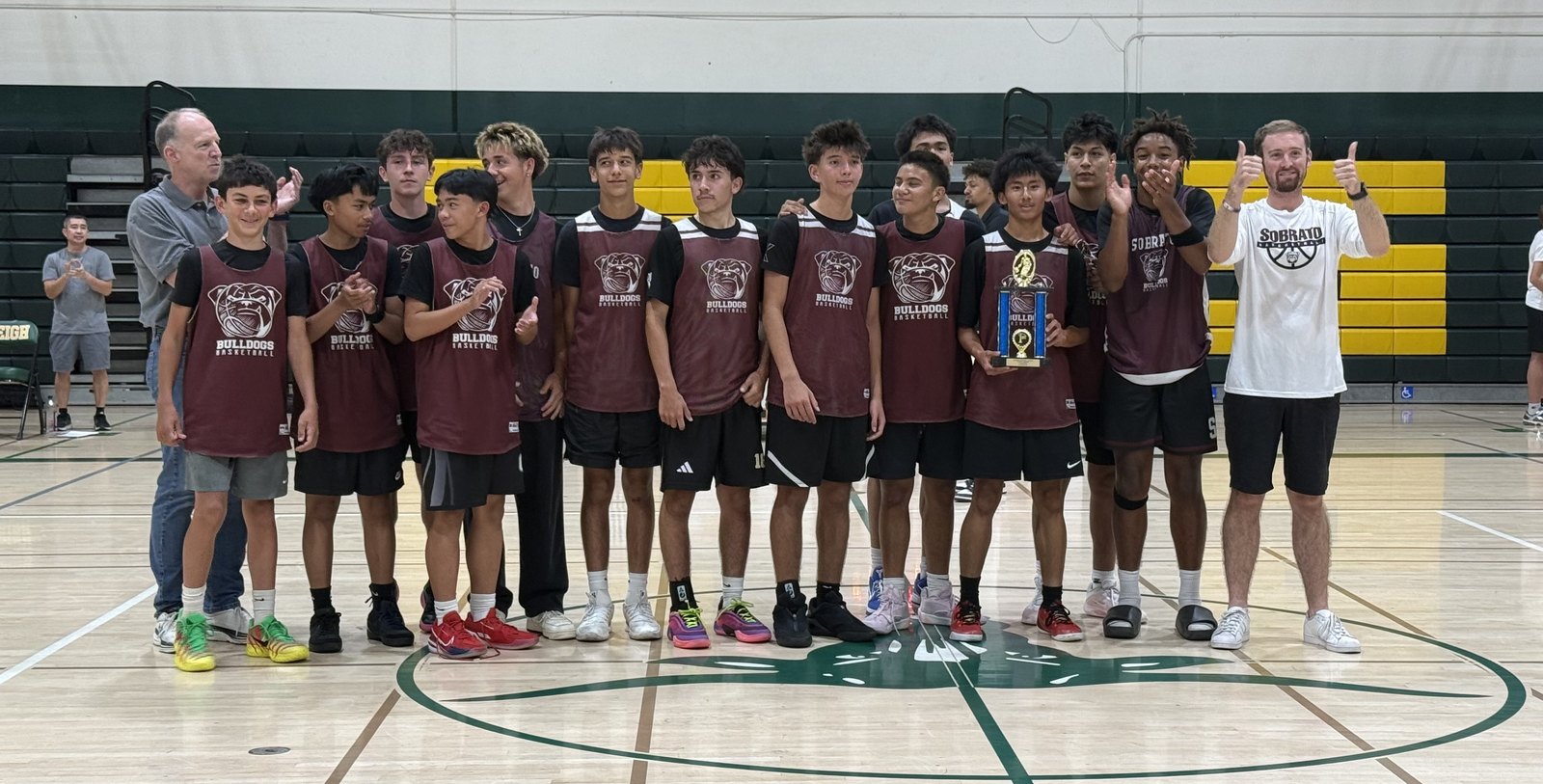 Ann Sobrato Bulldogs JV Boys 1st place team